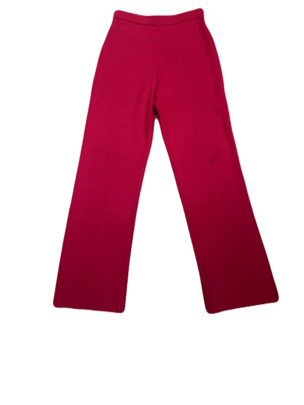 St. John Red Knit Top